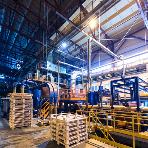 nave de empresa industrial